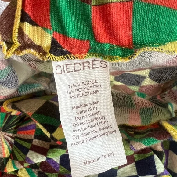 SIEDRÉS Kaleidoscop Pants - Picture 3 of 5